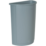 WASTEBASKET BG 21 GL 1/2 ROUND 4/CS